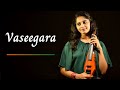Vaseegara | ZARA ZARA | Violin Cover | Diya Maruthanattu | Minnale | Harris Jayaraj
