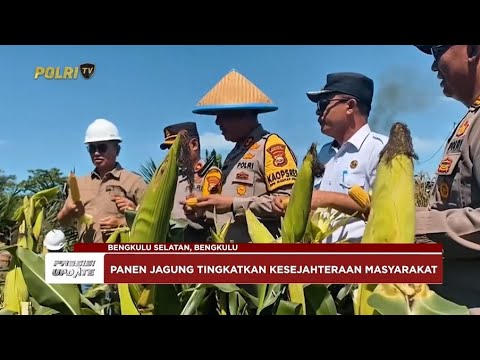 PRESISI UPDATE: POLRES BENGKULU SELATAN GELAR PANEN RAYA JAGUNG MANIS 11/04/25 (08.00)