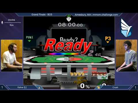 MMOM151 SSBM - Kalvar [L] (Marth) vs. Crush [W] (Fox) - Melee GF