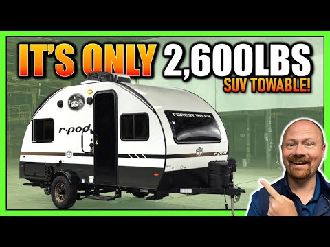 EINFACHES Abschleppen eines Mini-Campers • Parken Sie ihn ÜBERALL! 2026 Rpod 171 Camping-Reiseanh...