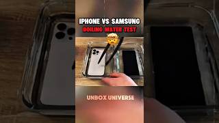 📱i phone 15 pro Max vs sumsung s25 ultra water testing #sumsung #trending #shorts
