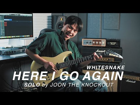 Whitesnake - Here I Go Again Solo(Dann Huff ver.) Cover | 락밴드 기타리스트의 락발라드 기타솔로 커버