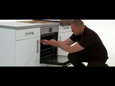 How to install your AEG Oven   Built Under installation with Hob