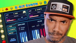 Video thumbnail for Retro Video Game Trap Beat Making UVI 8-bit Synth VST Plugin by Ave Mcree