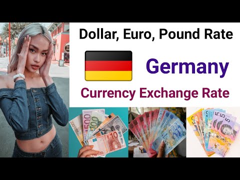 Germany Currency | Dollar Pound Rupee Rate in Germany today | Germany Currency to us Dollar