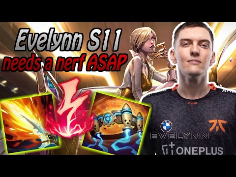 SELFMADE MASTERS THE ONE SHOT WITH EVELYNN - FNC Selfmade plays Evelynn jungle (Preseason 11)