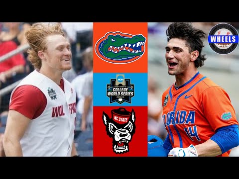 Florida vs #10 NC State (Great!) | Elimination Game College World Series | 2024 College Baseball