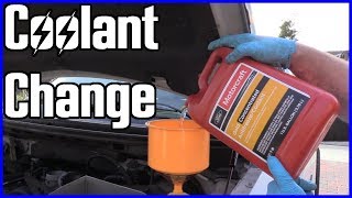 Coolant Drain and Refill Ford