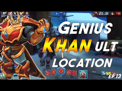 Genius Khan ult location - Paladins Streamer Moments Ep. 13