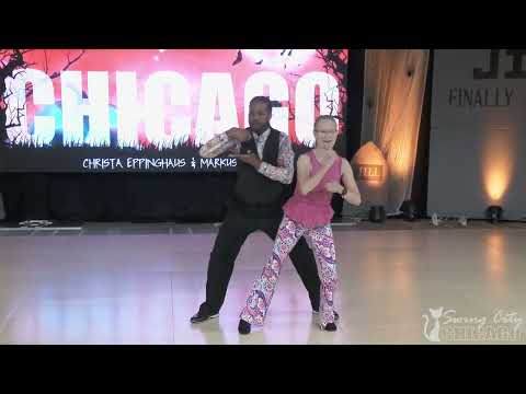 Swing City Chicago 2022 PRO AM NOVICE - Christa Eppinghaus & Markus Smith