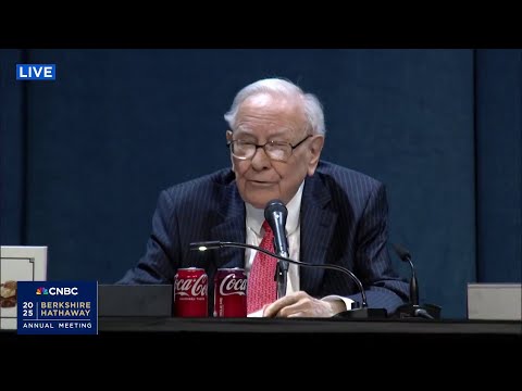 Warren Buffett breaks down Berkshire's most recent quarter during the annual meeting