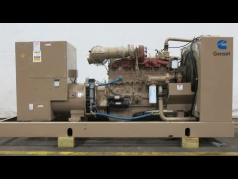 Cummins DFBF 275 kW diesel generator, NT855-G6 engine, 634 Hrs, Yr 1993 - CSDG # 2741