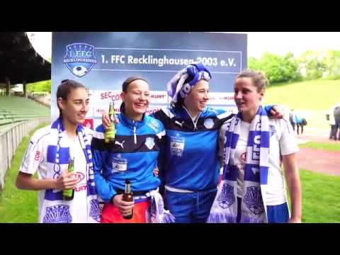 1.FFC Recklinghausen - SV Kutenhausen Todtenhausen, Interview zum vorzeitigen Aufstieg[Spielerinnen]