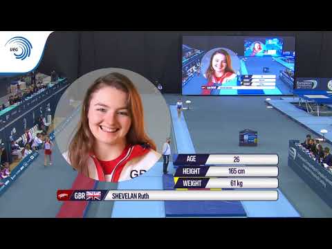 Ruth SHEVELAN (GBR) - 2018 Double Mini-Trampoline Europeans, final