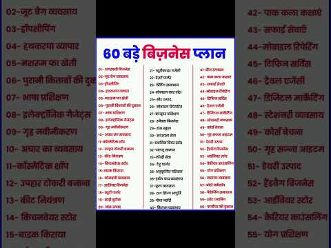 🔥 60 Big Business Ideas for 2025! | business ideas | @HariKunwarFinence