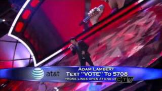 Adam Lambert - Play That Funky Music (American Idol 8 Top 9 recap).mp4