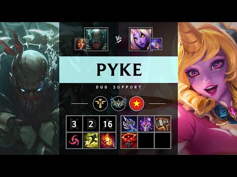 Pyke Support vs Soraka - VN Challenger Patch 25.18