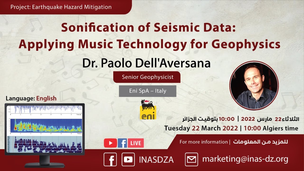 Sonification of Seismic Data:  Applying Music Technology for Geophysics
