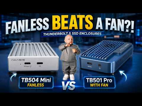 Mac Sound Solutions inc. 의 같은 NVMe를 넣었을 때 팬 달린 TB501 Pro가 전송은 조금 빨랐 테스트 영상