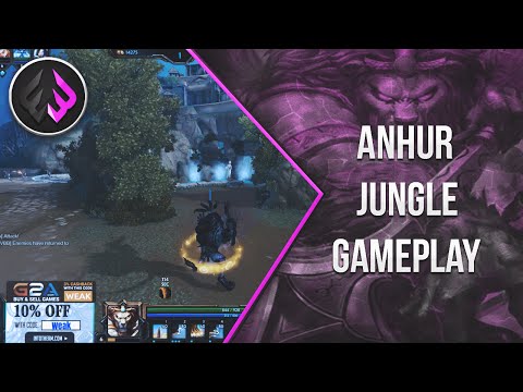 Anhur: I GO WHAT ACTIVE FOR ANHUR JUNGLE!?!? - Smite