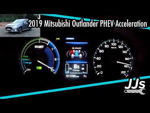 2019 Mitsubishi Outlander PHEV 0-100 0-170km/h Beschleunigung Elektrisch/Hybrid//JJsGarage