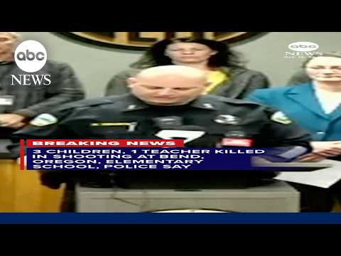 3 children, 1 teacher killed in shooting at Bend, Oregon, elementary school: Police
