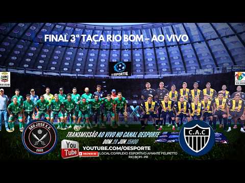 FINAL DO CAMPEONATO REGIONAL DE RIO BOM -AO VIVO