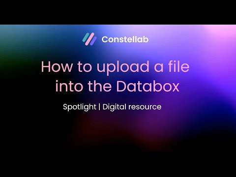 How to upload a file