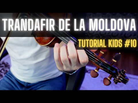 TUTORIAL KIDS #10 🎻 TRANDAFIR DE LA MOLDOVA (rezumat)