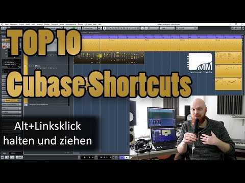 Top 10 Cubase Shortcuts ⏩ Schnelles Arbeiten mit Cubase!