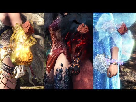 MHW Iceborne Layered Armor with Unique Clutch Claw Animation (as of v15.10)