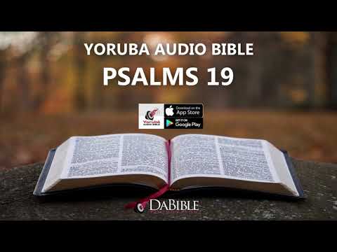 PSALMS 19 – YORUBA AUDIO BIBLE – BIBELI MIMO