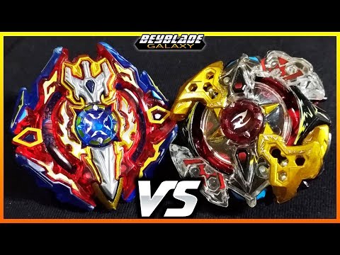 Sieg Xcalibur .1.Ir vs Galaxy Zeus .4M.Pl - REMATCH! [Beyblade Burst - ベイブレードバースト]
