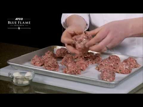 How To Make Bocconcini Stuffed Meatballs
