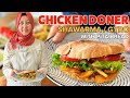 TRY Chicken Doner This Way! With Pita Bread & Grilled Veggies - The EASY Shawarma  Recipe