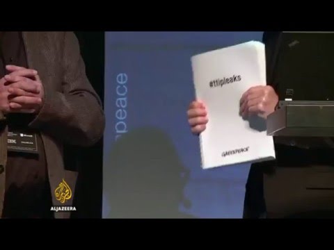 A Secret TTIP & Lack Of Reporting In Europe. Al Jazeera TV.