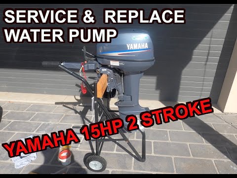 How to Replace an Outboard Water Pump. Yamaha 15HP