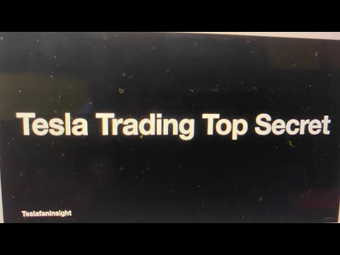 Top Secret Tesla Trading 2021 (a557)