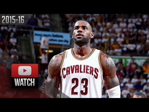 LeBron James Full Highlights vs Pistons 2016 Playoffs R1G1 - 22 Pts, 11 Ast