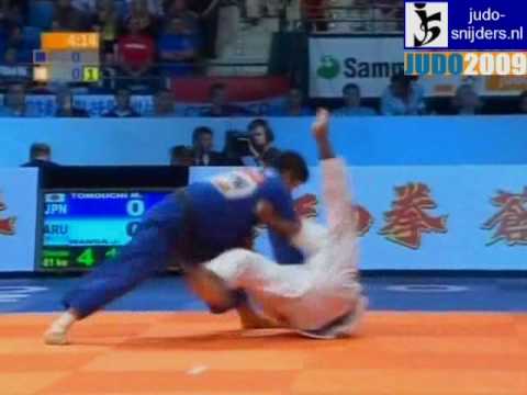 Judo 2009 Rotterdam: Masahiko Tomouchi (JPN) - Javier Wanga (ARU) [-81kg].