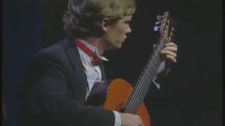John Stover, guitar plays Scarlatti K. 12