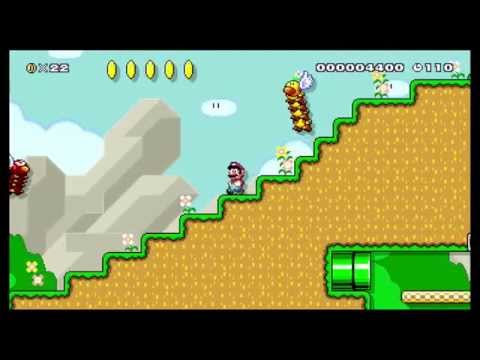 Super Mario Maker - Wiggler Wednesday (Code in Description)