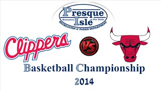 preview picture of video 'Presque Isle Rec Basketball Championship 2014 2nd Half'