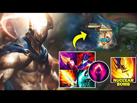 I play AP Pantheon and one shot everyone with my ultimate ability