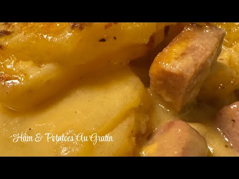 Ham & Potatoes Au Gratin | Easy Comfort Food | Casseroles #casouthernbelle