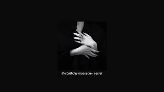 the birthday massacre - secret (slowed + reverb)