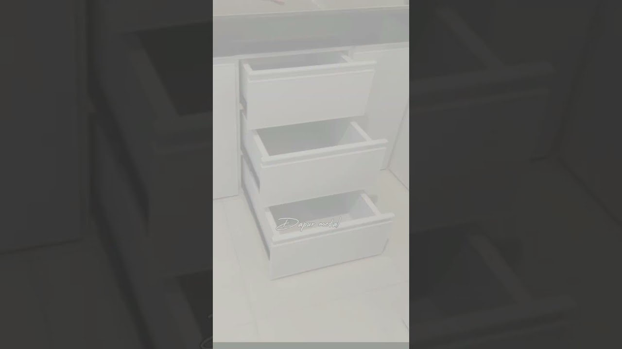 Inspirasi KITCHENSET minimalis  #kitchensetalumunium #interiordesign #interiordecor