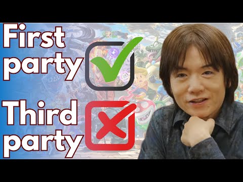 No third party characters in Super Smash Bros 6?