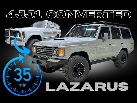 UNIQUE 60 SERIES LANDCRUISER BUILD IN 35 MINUTES!