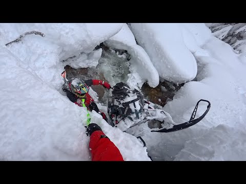 Stuck In A Creek - Deepest Day In Years